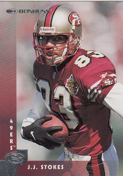 J.J. Stokes San Francisco 49ers 1997 Donruss NFL #47